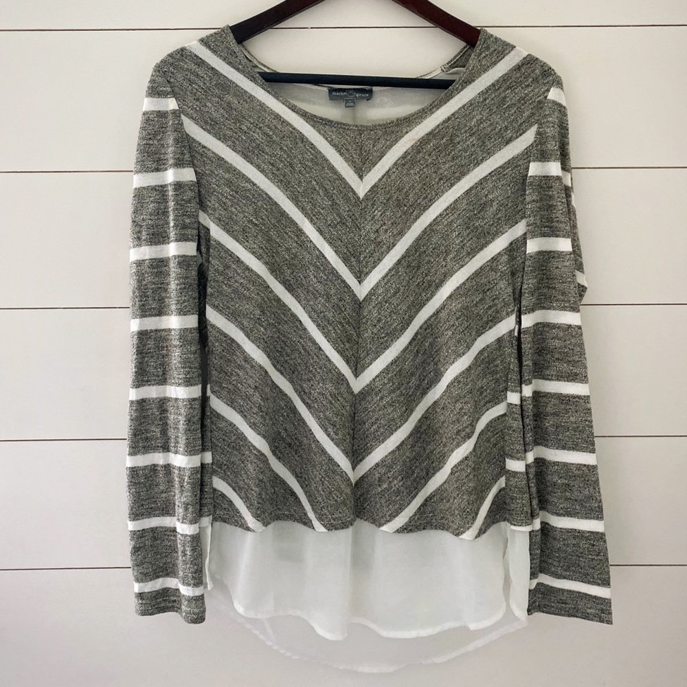 Market & Spruce Elliana Knit Top